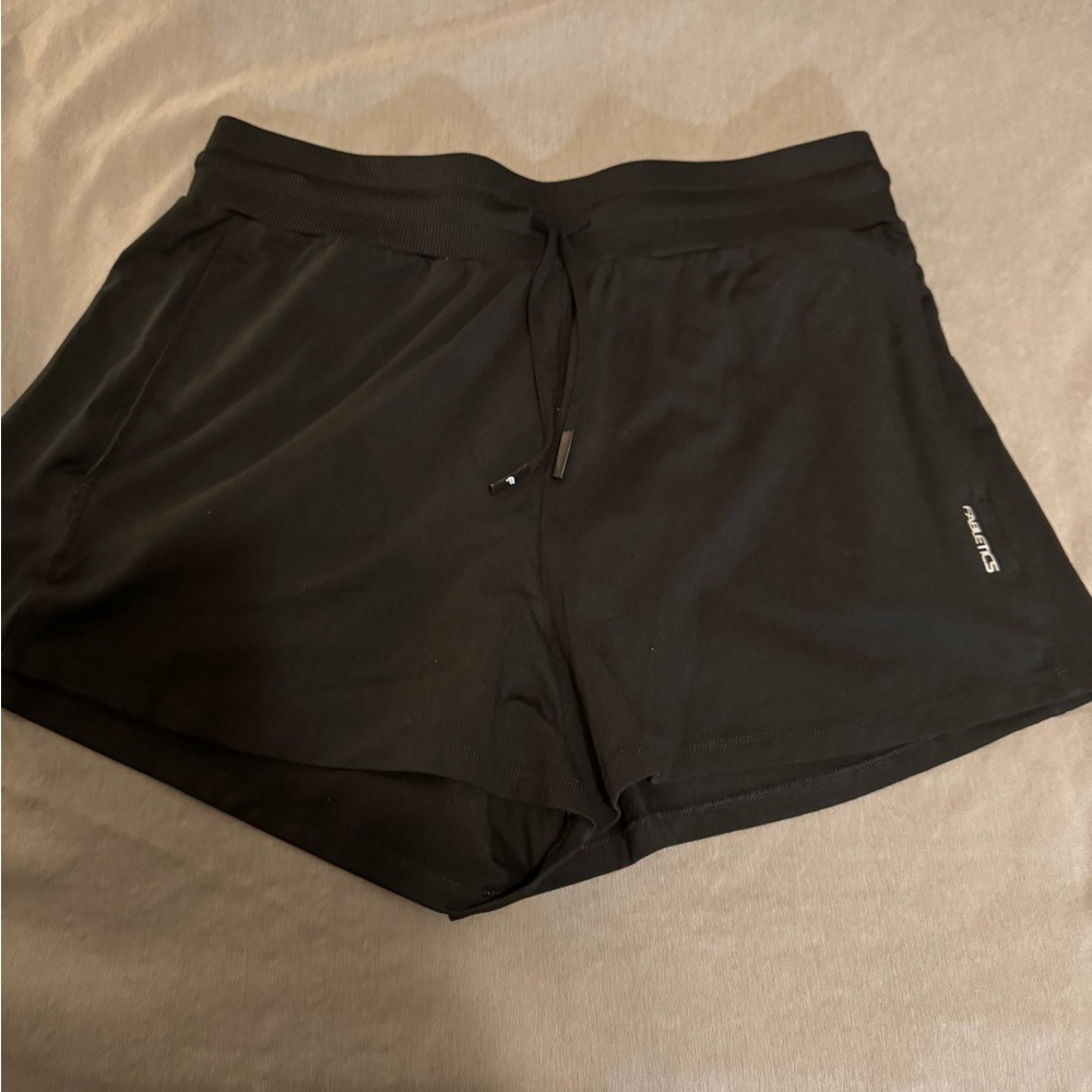 Fabletics Black Athletic Shorts Lightweight Breathable Design